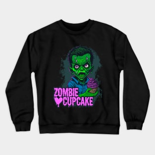 Zombie Cupcake Crewneck Sweatshirt